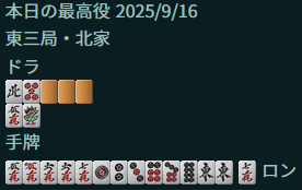 東が重なったのが大き過ぎる